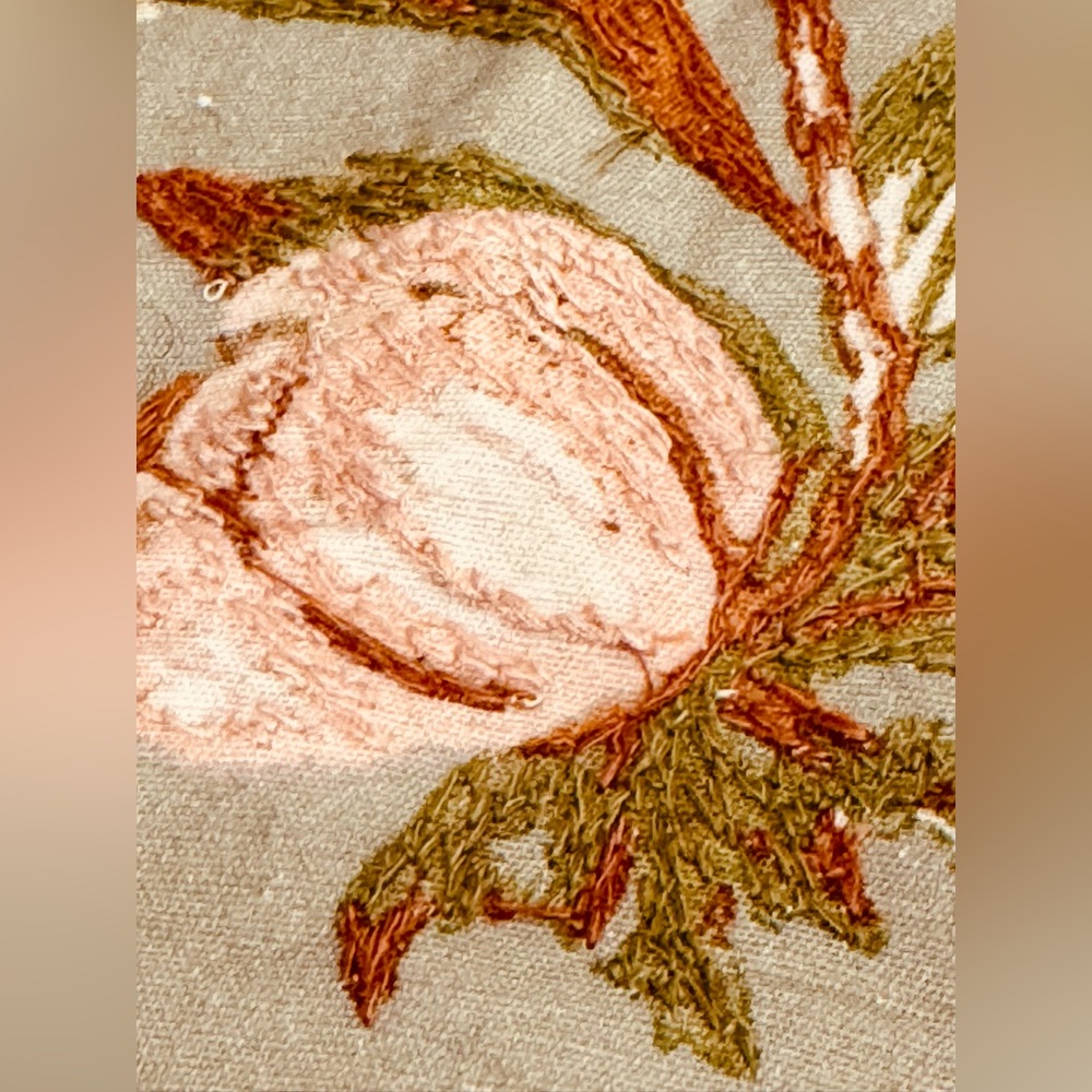 New Pottery Barn embroidered pillow cover - Picture 7 of 14